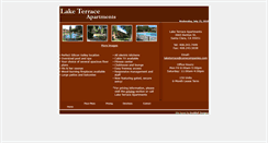 Desktop Screenshot of laketerraceapts.com